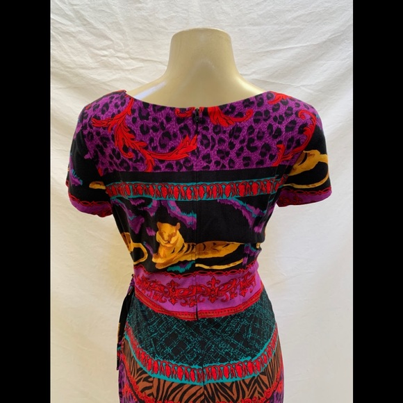 VTG Jessica Howard Multicolored ๐
Print Dress - Picture 5 of 9